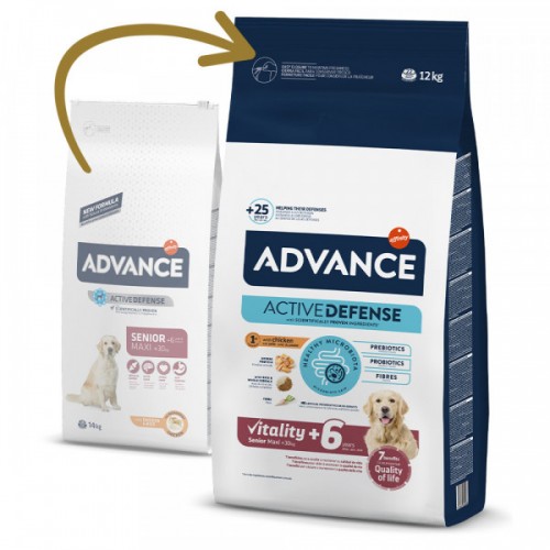 Advance Dog Advance Senior Vitality +6 Maxi