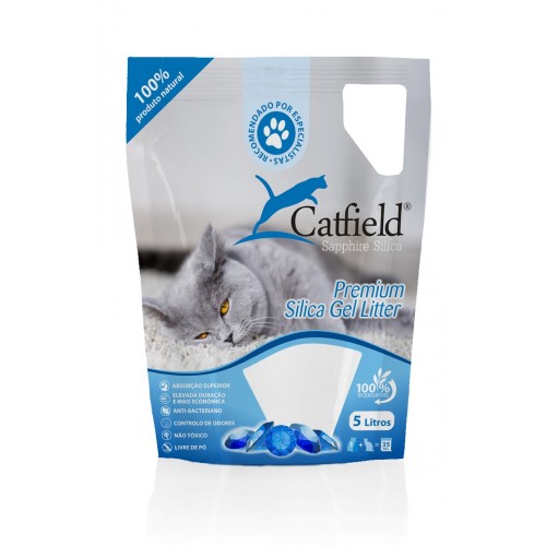 Catfield Premium Silica Gel Litter Sílica 5 L