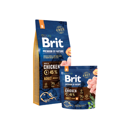 Brit Blue Premium by Nature Adult Medium 