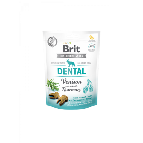 Brit Care Dog Functional Snack Dental Venison 150 gr