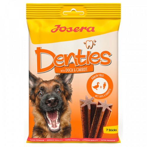 Josera Denties  Snacks Dentais De Pato E Cenoura