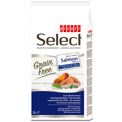 Picart Select Grain Free Salmon Menu