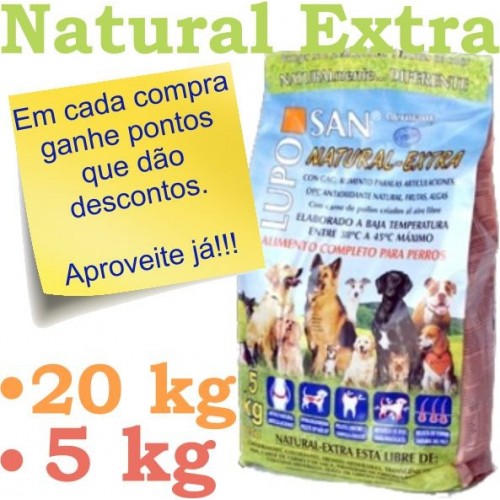 Luposan Natural Extra Frango 15 Kg
