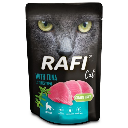 Rafi Wet Cat Sterilised Tuna Grain Free