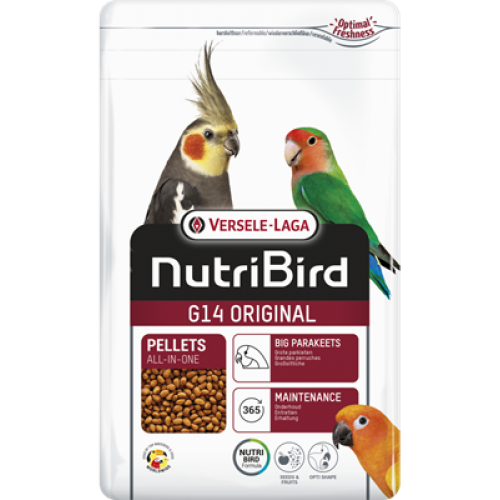 NutriBird G14 ORIGINAL - Alimento de manutenção para grandes periquitos - monocolor
