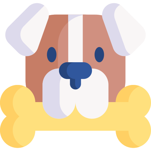 pet rações icone cão