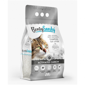 BentySandy Active Carbon  Areia Aglomerante com carvao ativado