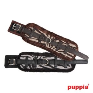 Puppia Coleira Modern Zebra Neckguard