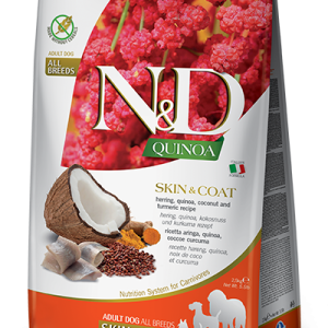 Farmina ND Quinoa Skin e Coat HERRING