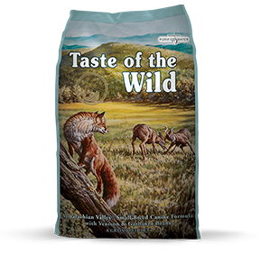 Taste of the Wild Appalachian Valley Small Breed Veado e Grão
