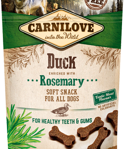 Carnilove Dog Soft Snack Duck E Rosemary 200 gr