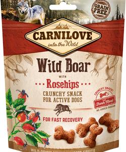 Carnilove Dog Snack Crunchy Snack Wild Boar E Rosehips 200 gr