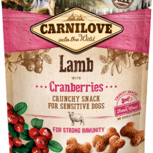 Carnilove Dog Snack Crunchy Lamb with Cranberries 200 gr