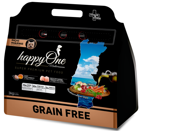 HappyOne Mediterraneum Dog Small- Raças Pequenas
