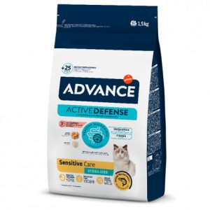 Advance Cat Adult Sterilised Sensitive Salmao