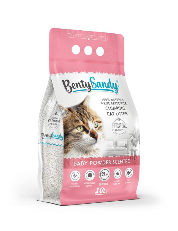 Areia Gato Aglomerante BentySandy