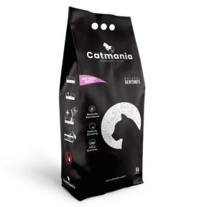 Areia para Gato Aglomerante Catmania  Talco