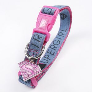 For Fan Pets Coleira Super Girl