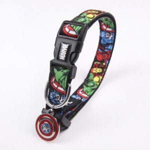For Fan Pets Coleira Marvel Vingadores