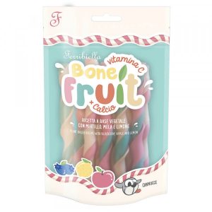 Ferribiella  Snacks Vegetais Para Caes Bone Fruit Twists