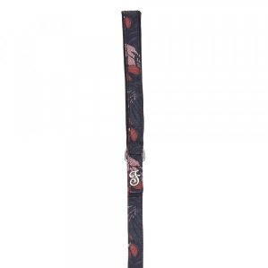 Ferribiella Trela Kami De Nylon Com Padrao Floral Bordeaux