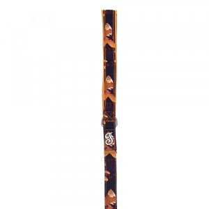 Ferribiella  Trela Kami De Nylon Com Padrao Floral Laranja