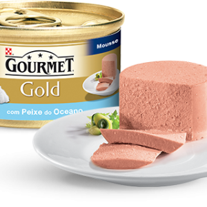 Gourmet Gold MOUSSE COM PEIXE DO OCEANO 85 gr