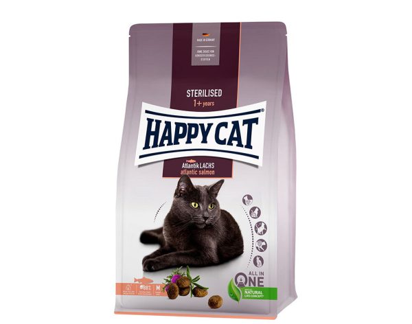 Happy Cat Esterilizado - Salmão