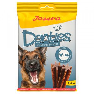 Josera Denties  Snacks Dentais De Frango E Mirtilo