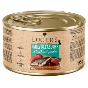 Luger s Daily Pleasures Wet Cat Truta e Sardinha