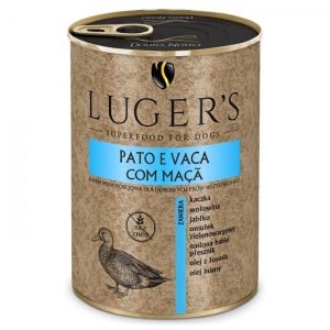 Luger s Wet Dog Pato Com Vaca E Maca