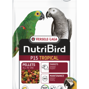 NutriBird P15 TROPICAL- Alimento de manutenção para papagaios - multicolor