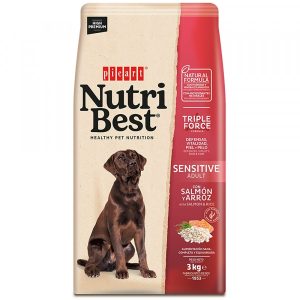 Picart Nutribest Sensitive Cão Adulto  Salmao e arroz