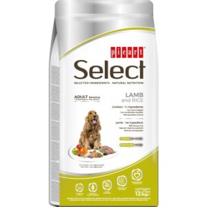 Picart Select Sensitive Medium/Maxi - Ração seca para cão adulto médio e grande - Cordeiro e arroz