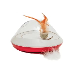 Rosewood Jolly Moggy Feather Chase Toy