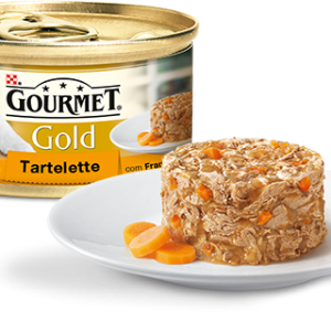 Gourmet Gold Tartelette com Frango e Cenoura 85 Gr