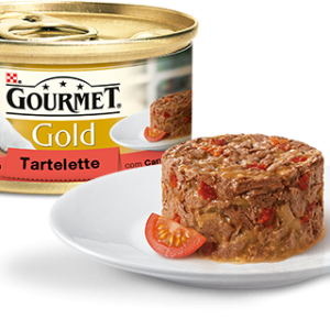Gourmet Gold Tartelette com Carne de Vaca e Tomate 85 Gr