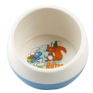 The Smurfs Tigela De Ceramica Para Roedores