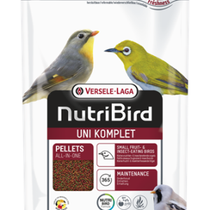 NutriBird Uni Komplet - Alimento de manutenção para pequenas aves frugívoras e insectívoras