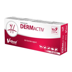 VETFOOD Dermactiv  Suplemento Para A Queda De Pelo E Dermatose 60 Comp