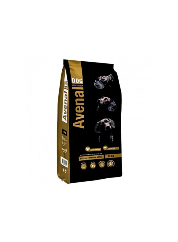 Avenal Alta energia - Racao seca para cao adulto ativo 15 Kg