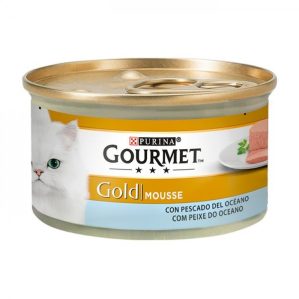 Gourmet Gold Mousse para gato - Peixe do oceano