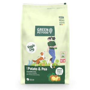 Green Petfood VeggieDog Grain free Cão Adulto - Batata e ervilha