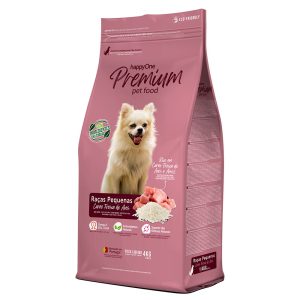 HappyOne Premium Cao Racas Pequenas  Com Carne Fresca