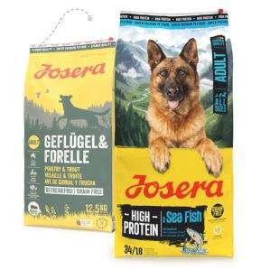 Josera Grainfree Cão Adulto Aves e Truta com Batata Doce