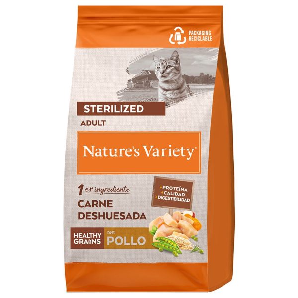 Nature's Variety Healthy Grains Gato adulto esterilizado - Frango