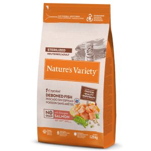 Nature's Variety Selected No grain Gato adulto esterilizado - Salmão da noruega