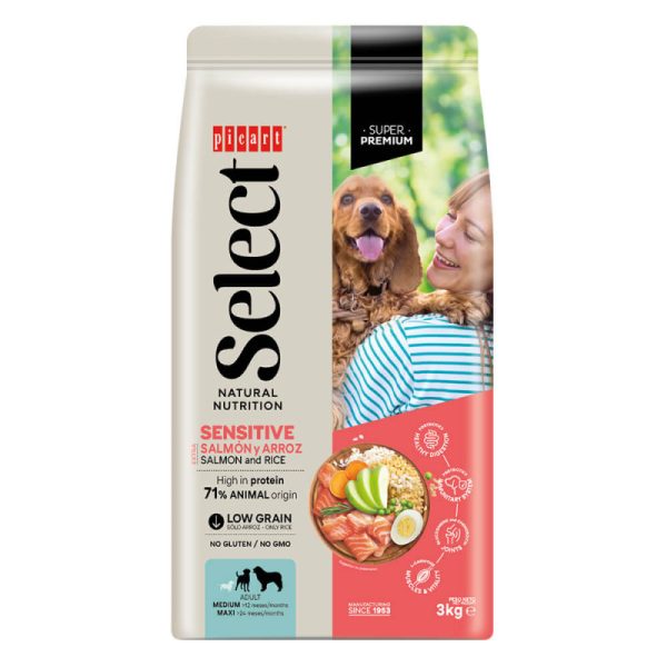 Picart Select Cão Adulto Sensitive - Salmão e arroz - Image 2