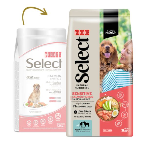 Picart Select Cão Adulto Sensitive - Salmão e arroz - Image 3