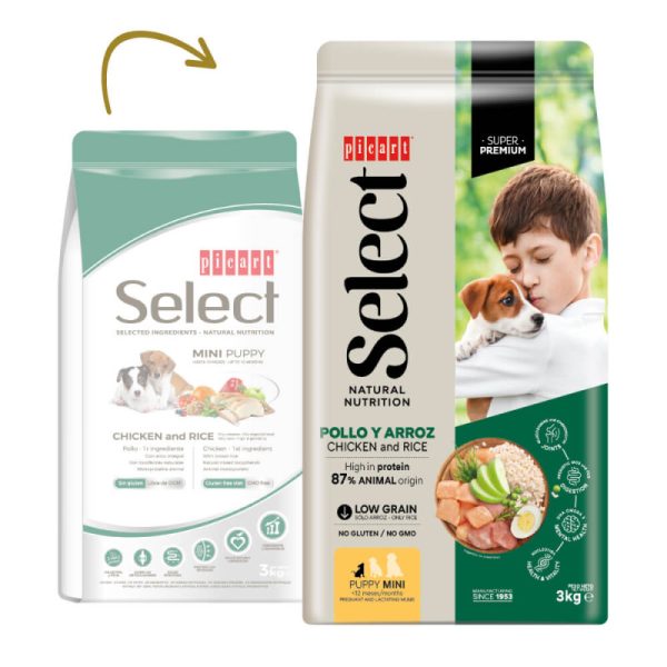 Picart Select Puppy Mini Frango&Arroz - Image 2